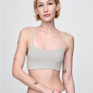 Gap Organic Stretch Cotton Bralette NWT